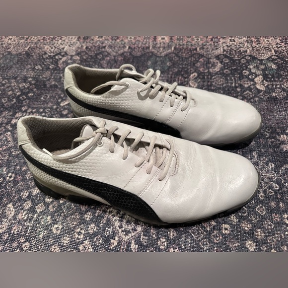 Men’s Puma Titan Tour Golf Shoes White, size 10 - Picture 5 of 9